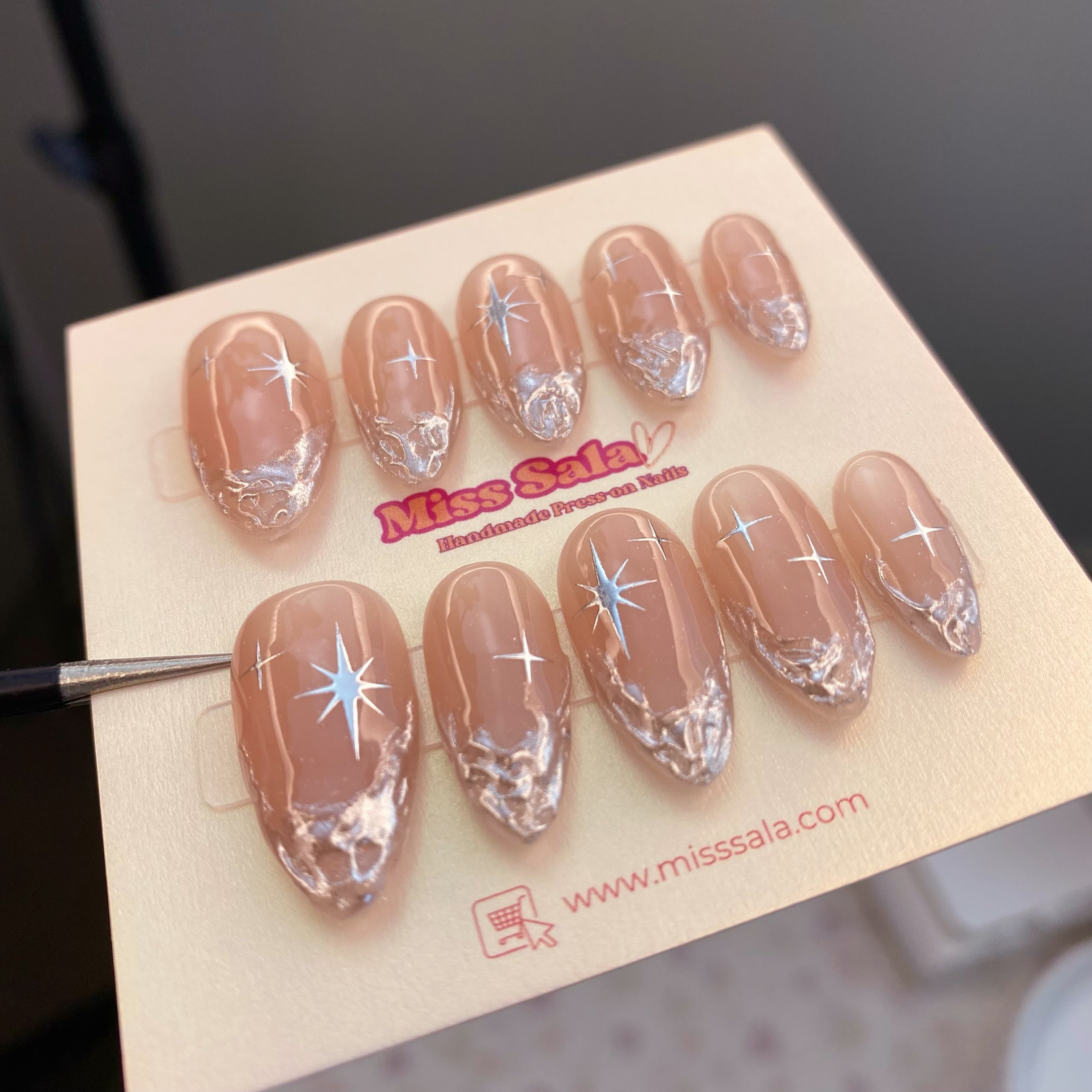 Metal Star – Miss Sala Nails