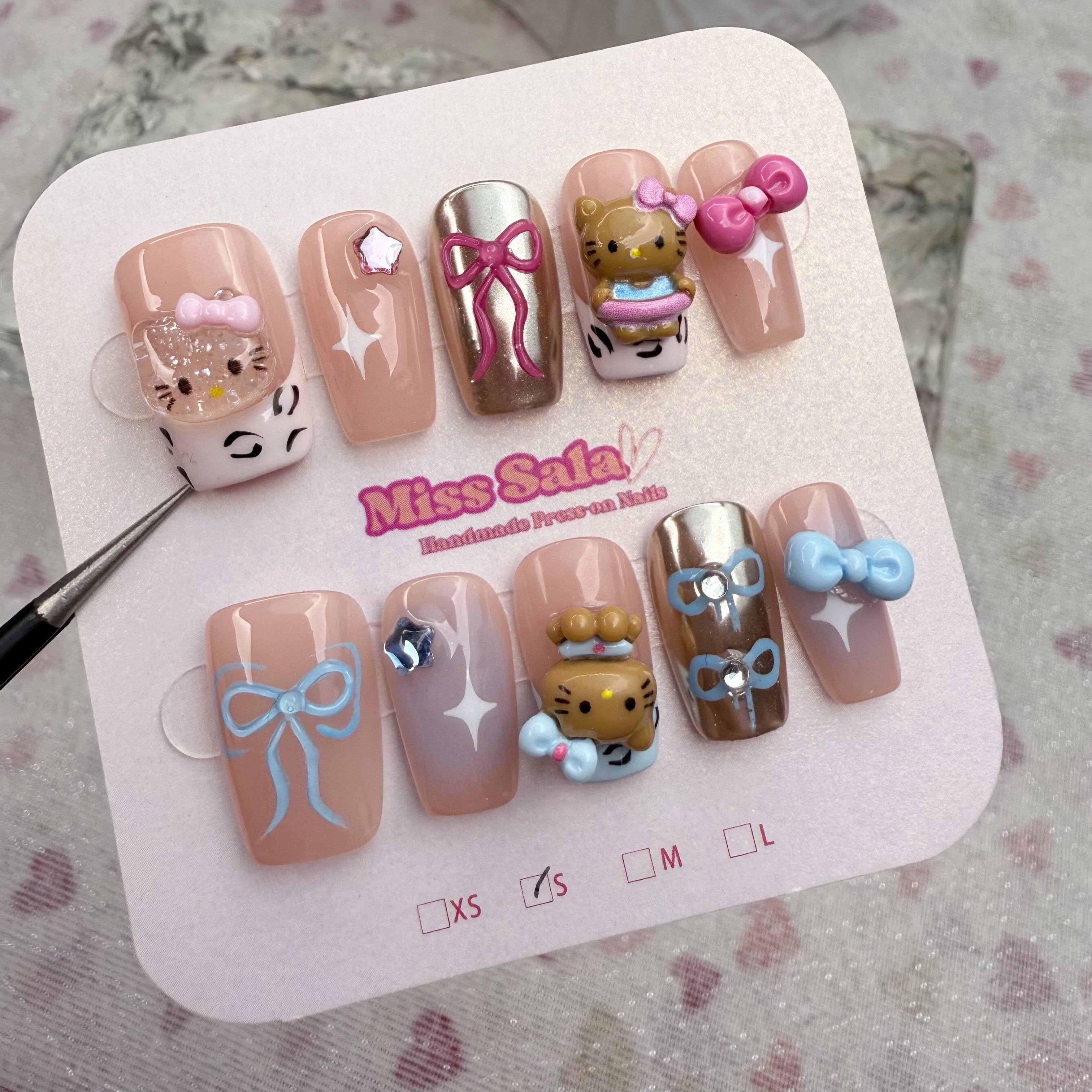Hello Kitty Pink&Blue