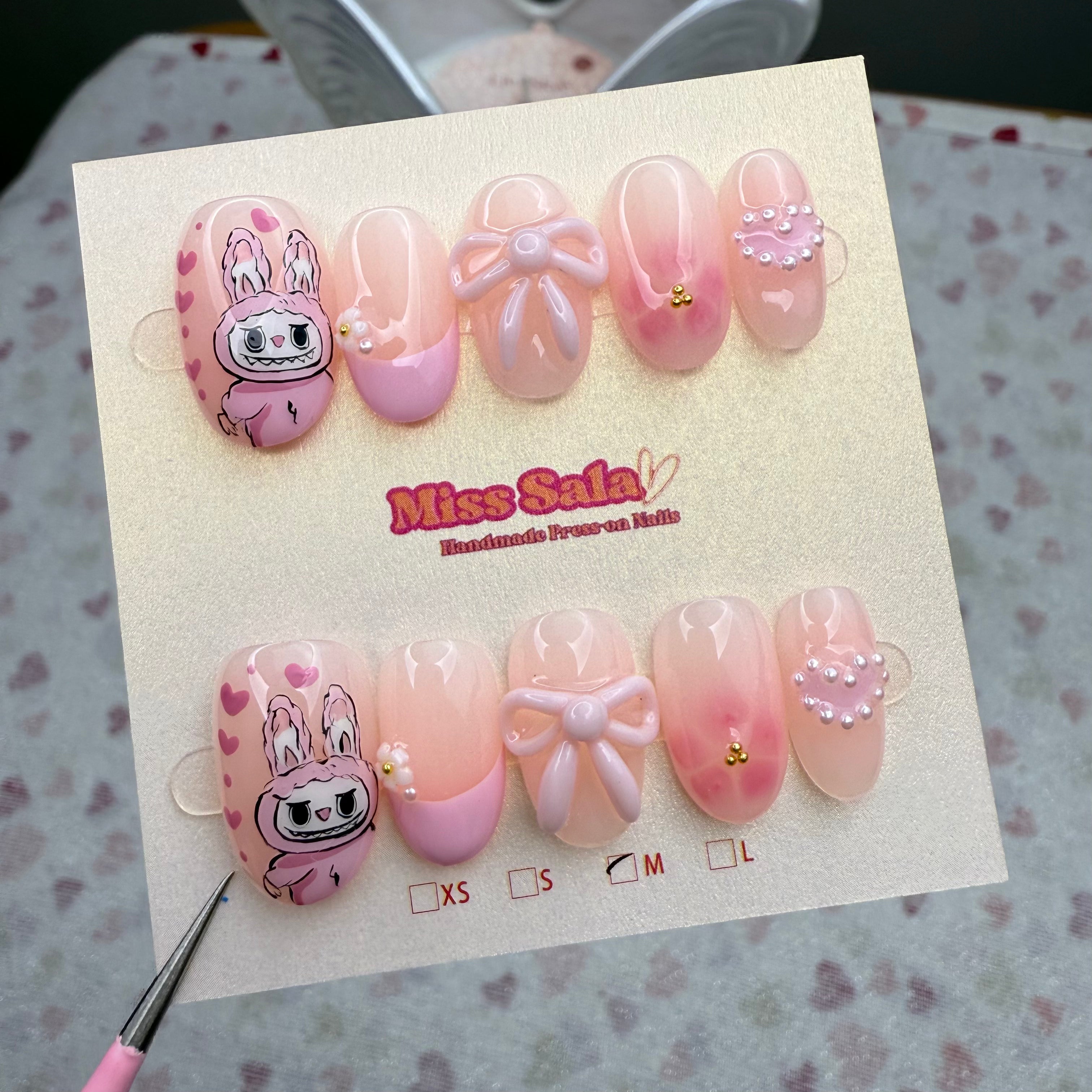 Pink Labubu