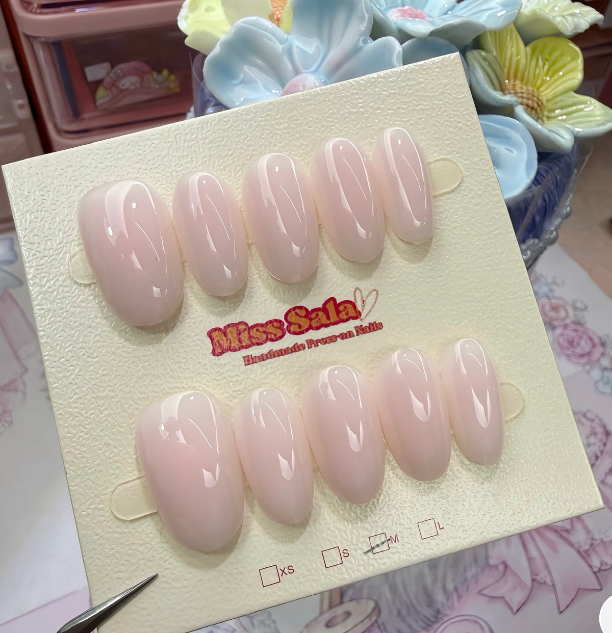 Milky Peach Glaze