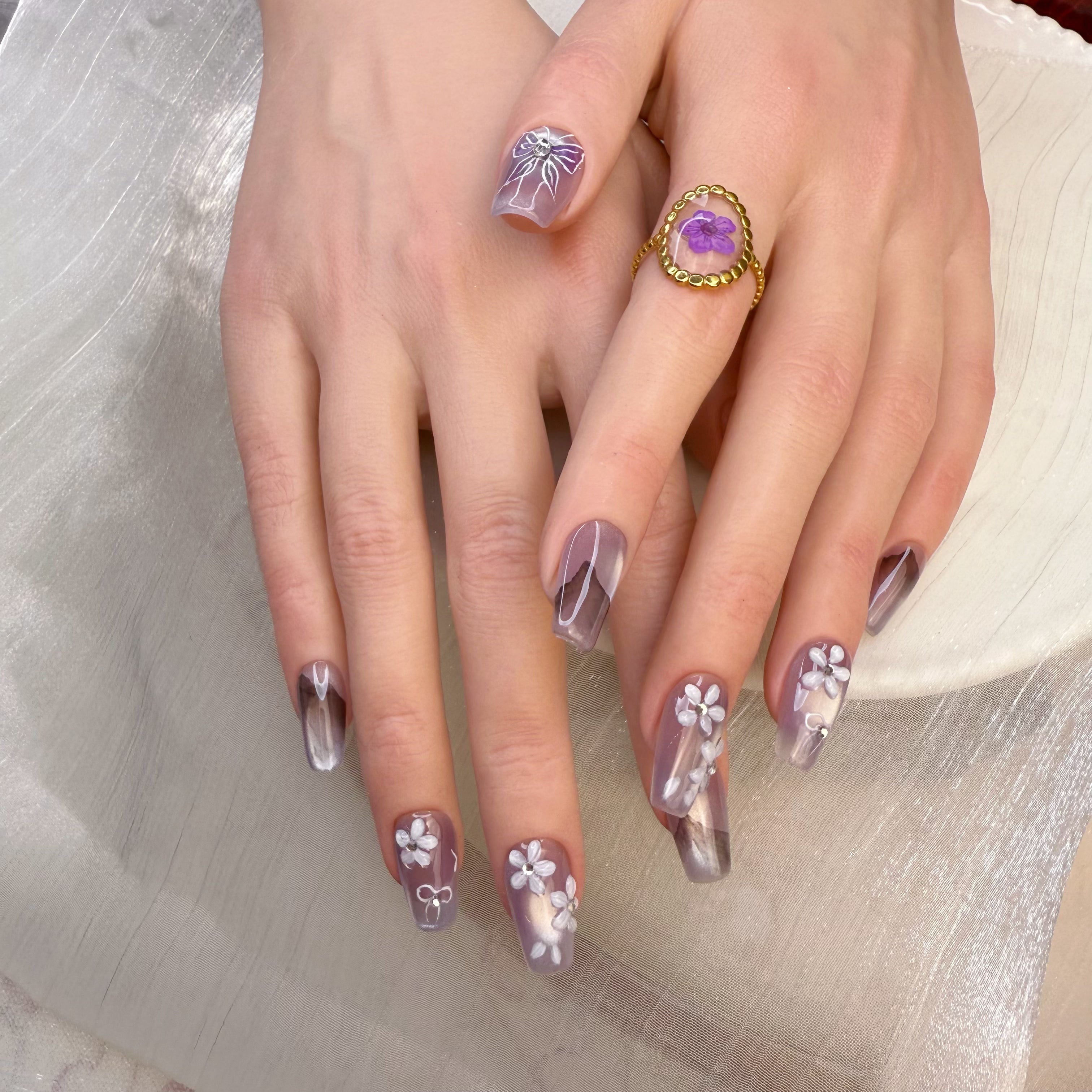Butterfly Purple Love