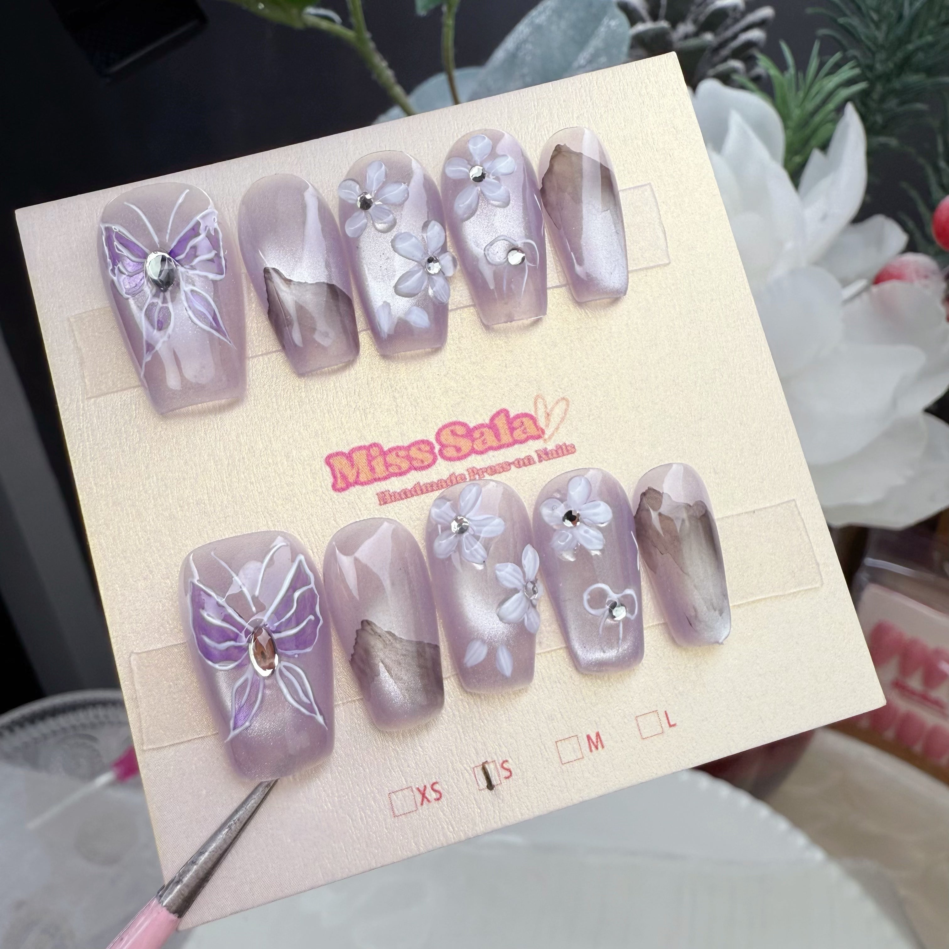 Butterfly Purple Love