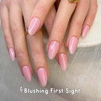Blushing First Sight (Short Almond)