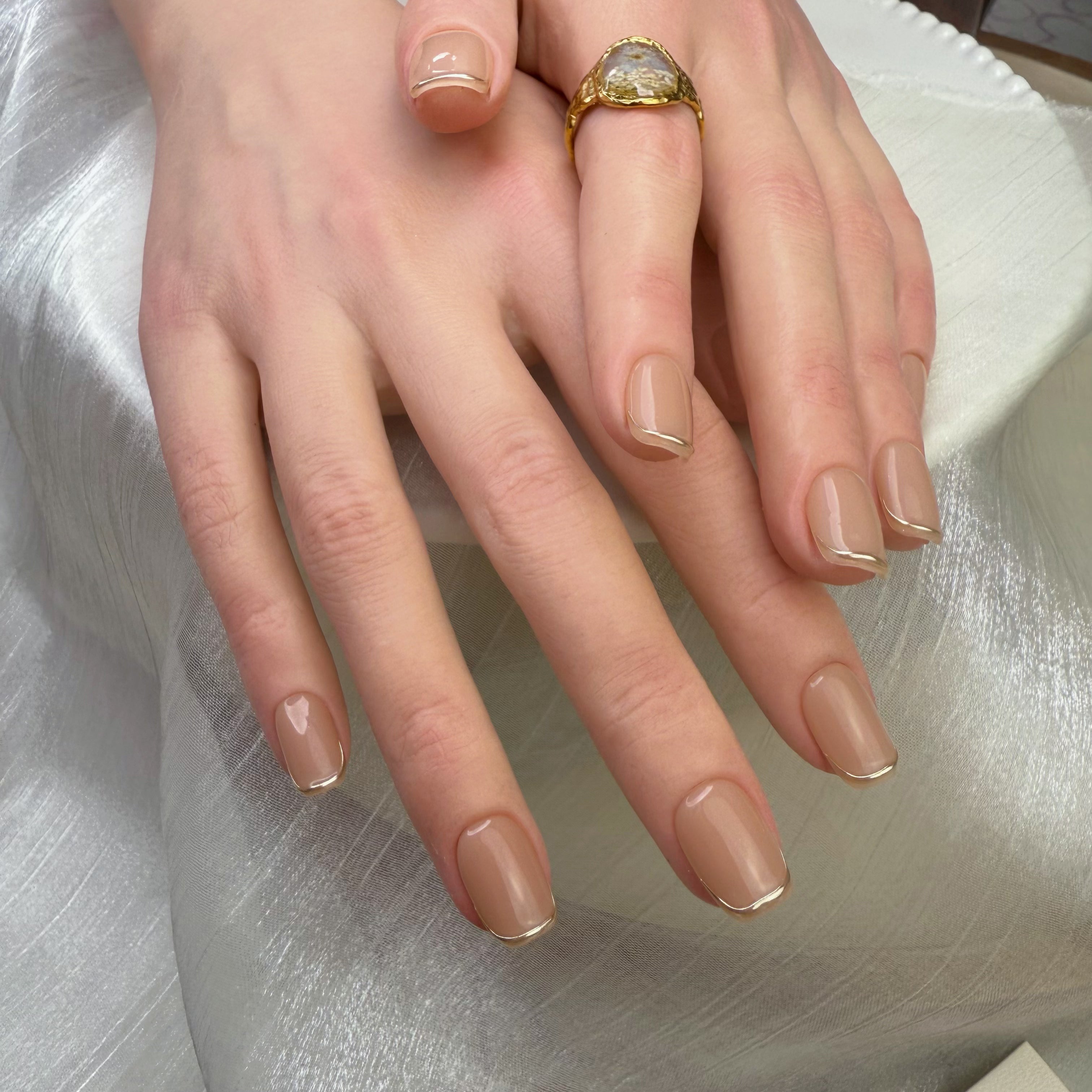 Gold Tip Square