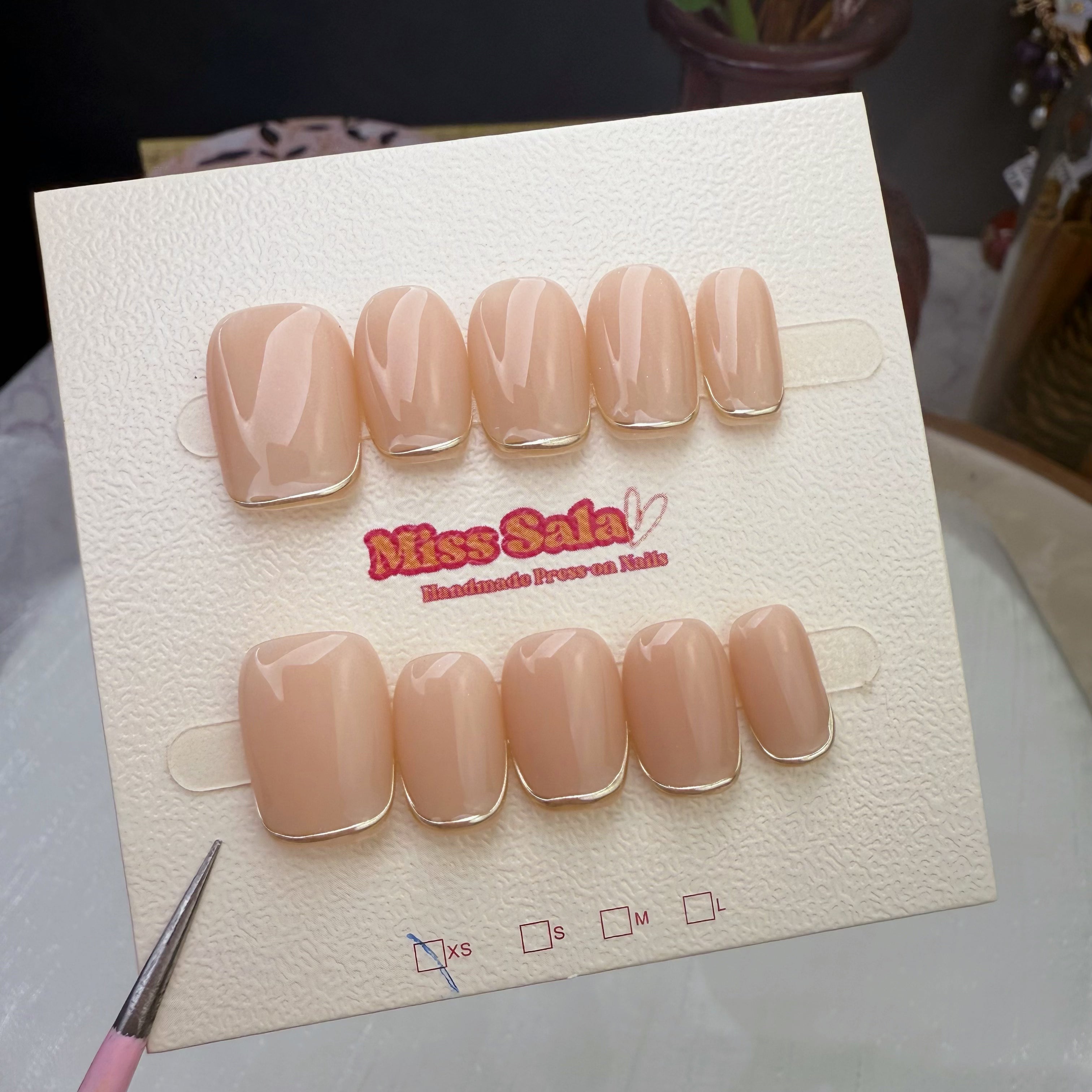 Gold Tip Square