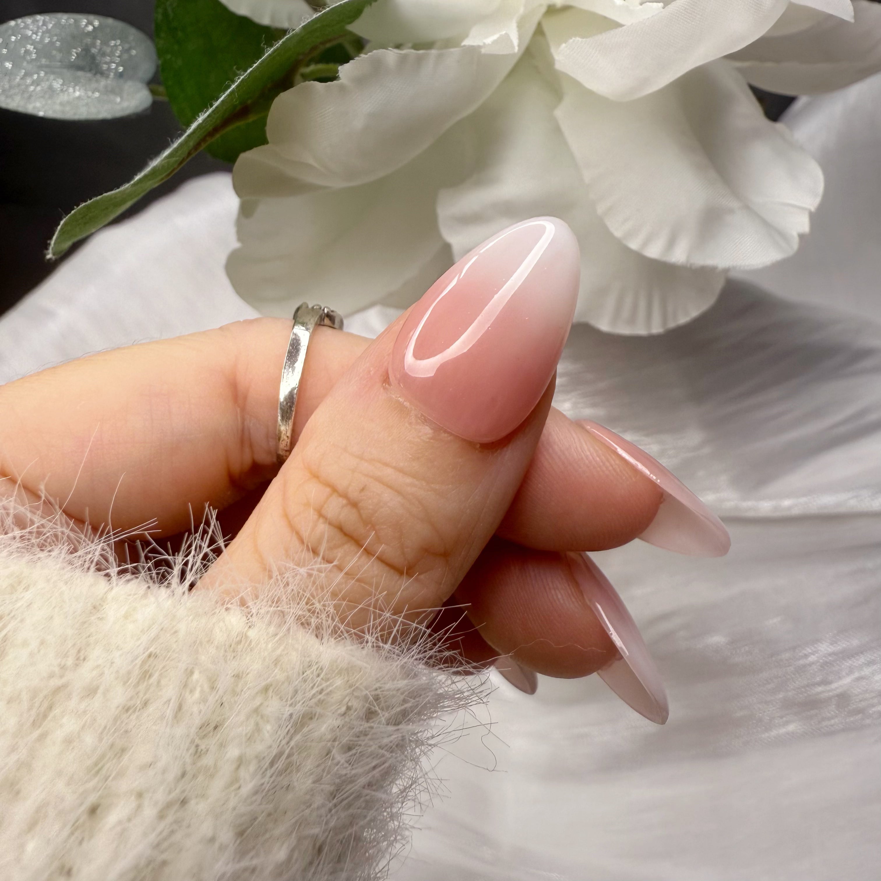 Pink Ombré (Short Almond)