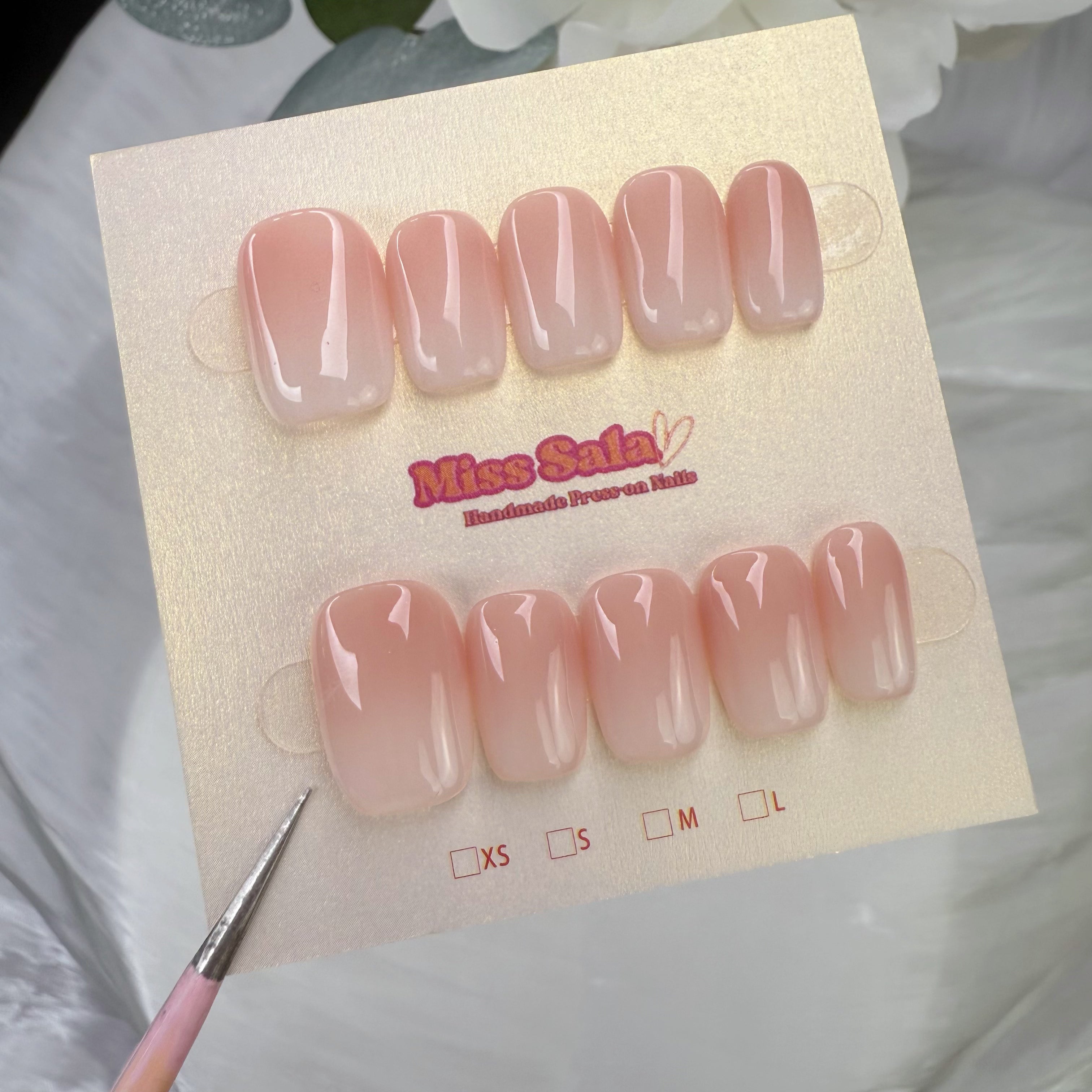 Pink Ombré (Short Square)