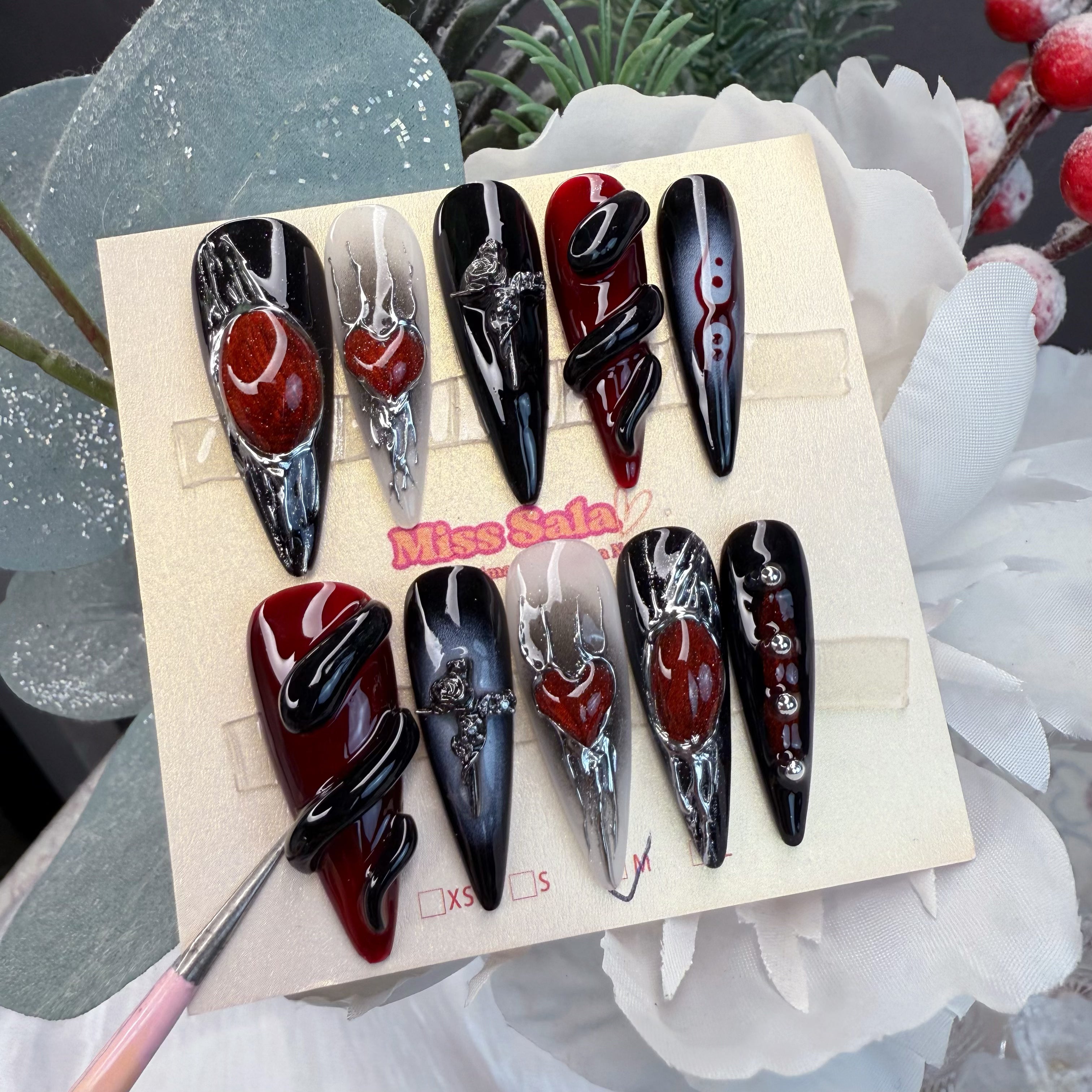 Gothic Crimson Bloodstone