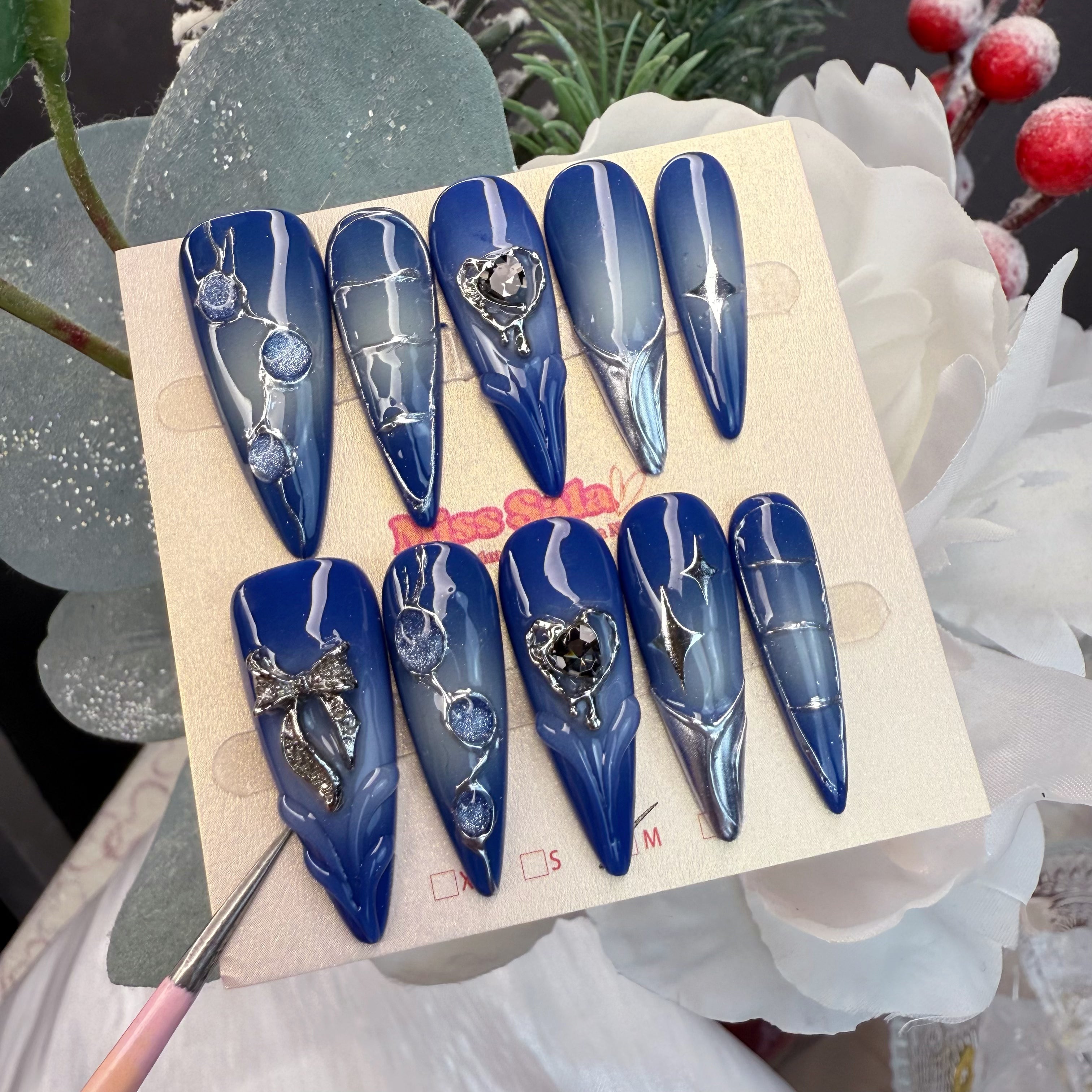 Celestial Blue Galaxy