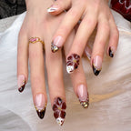 Red wine Flower Book