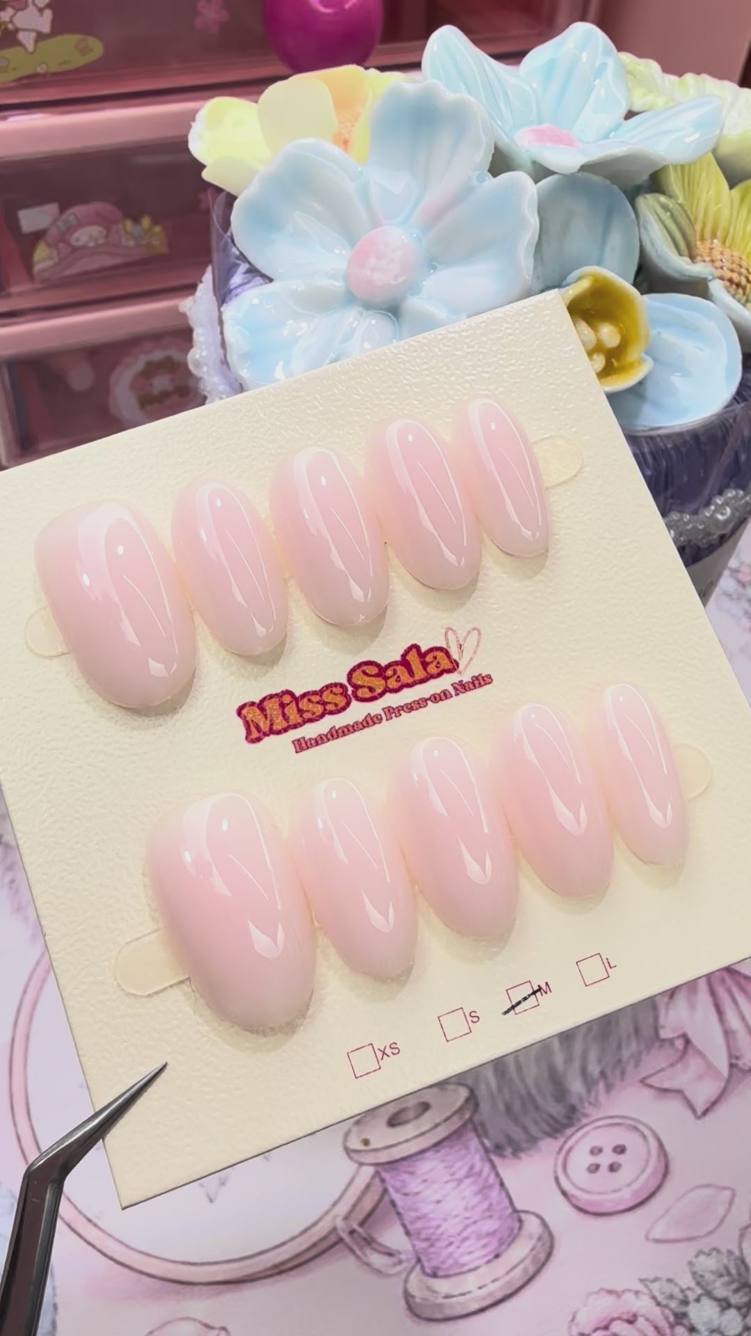 Milky Peach Glaze
